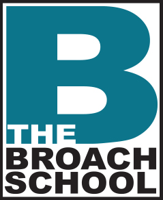 the broach school logo
